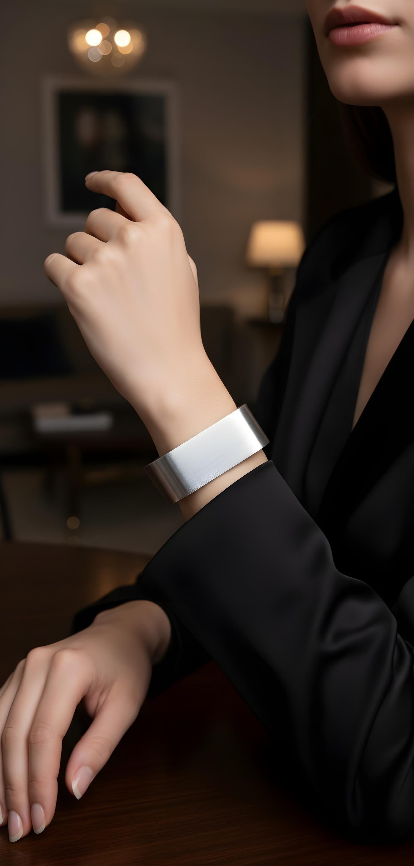 MODERNIST BLOCK SILVER