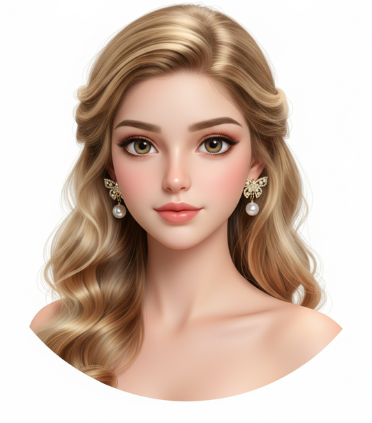 Butterfly Pearl Drop 3