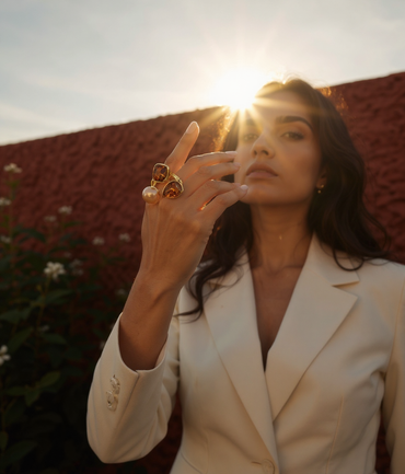 Golden Topaz Pearl 4