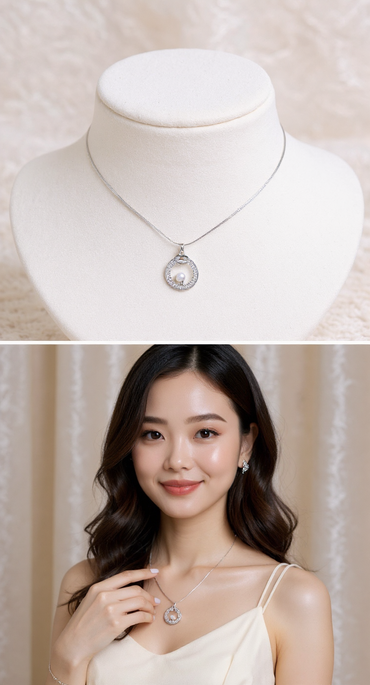 Mystic Moon Circle Silver 2