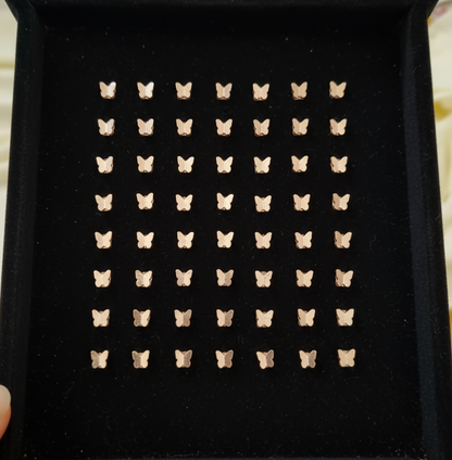 BUTTERFLY STICK ON ROSE GOLD