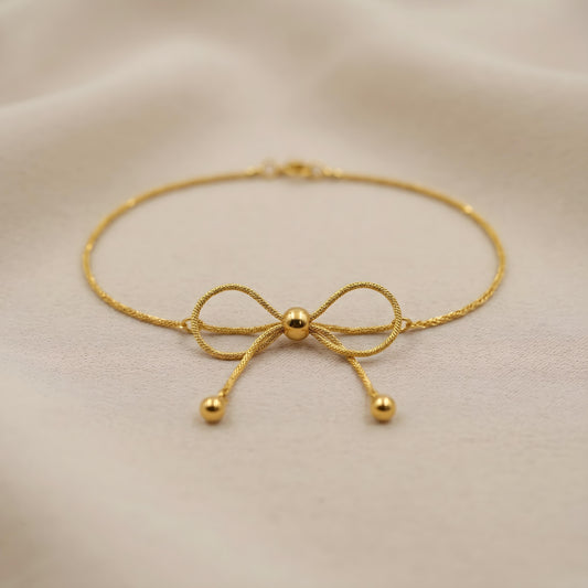 bow charm bracelet from house of eshita sahil