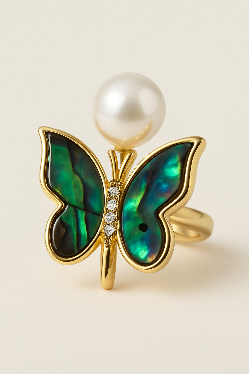 Classic Green butterfly 3