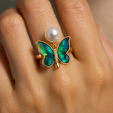 Classic Green butterfly 4