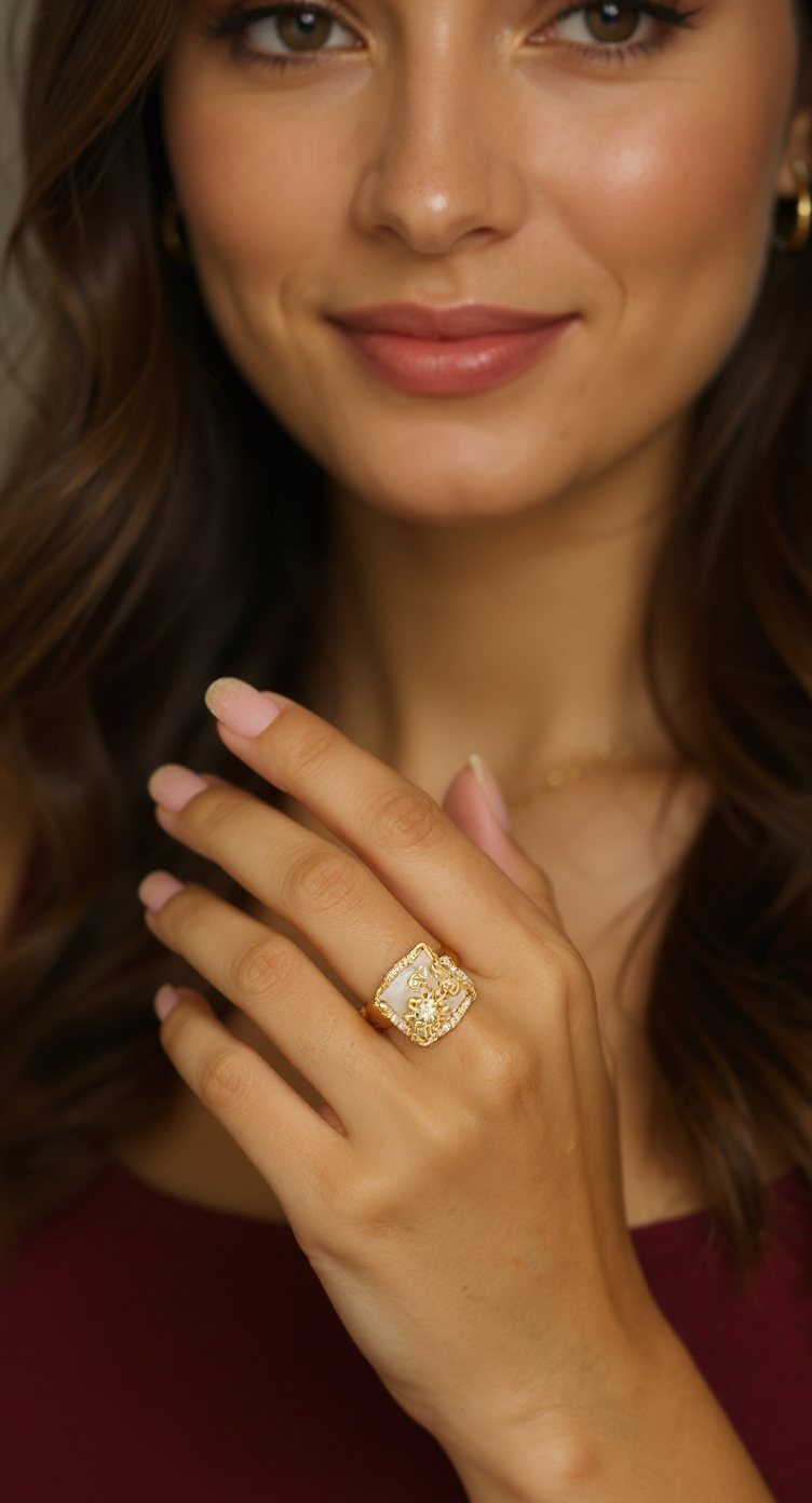 Gallery Square White 1