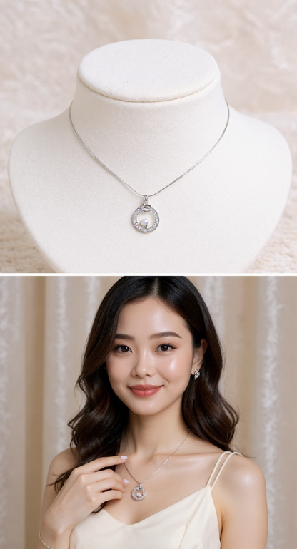 Mystic Moon Circle Silver 2