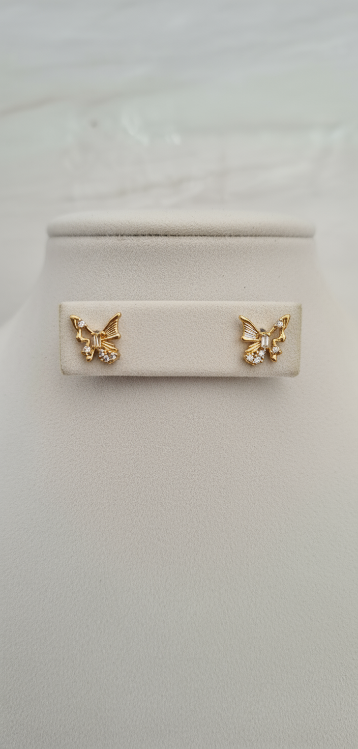 Openwork butterfly Rose Gold 1