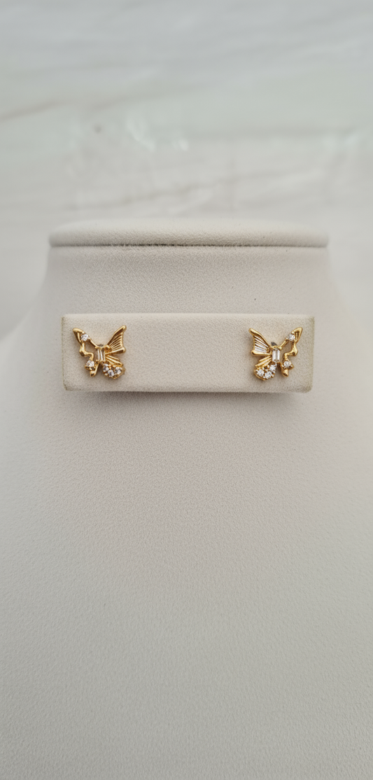 Openwork butterfly Rose Gold 1