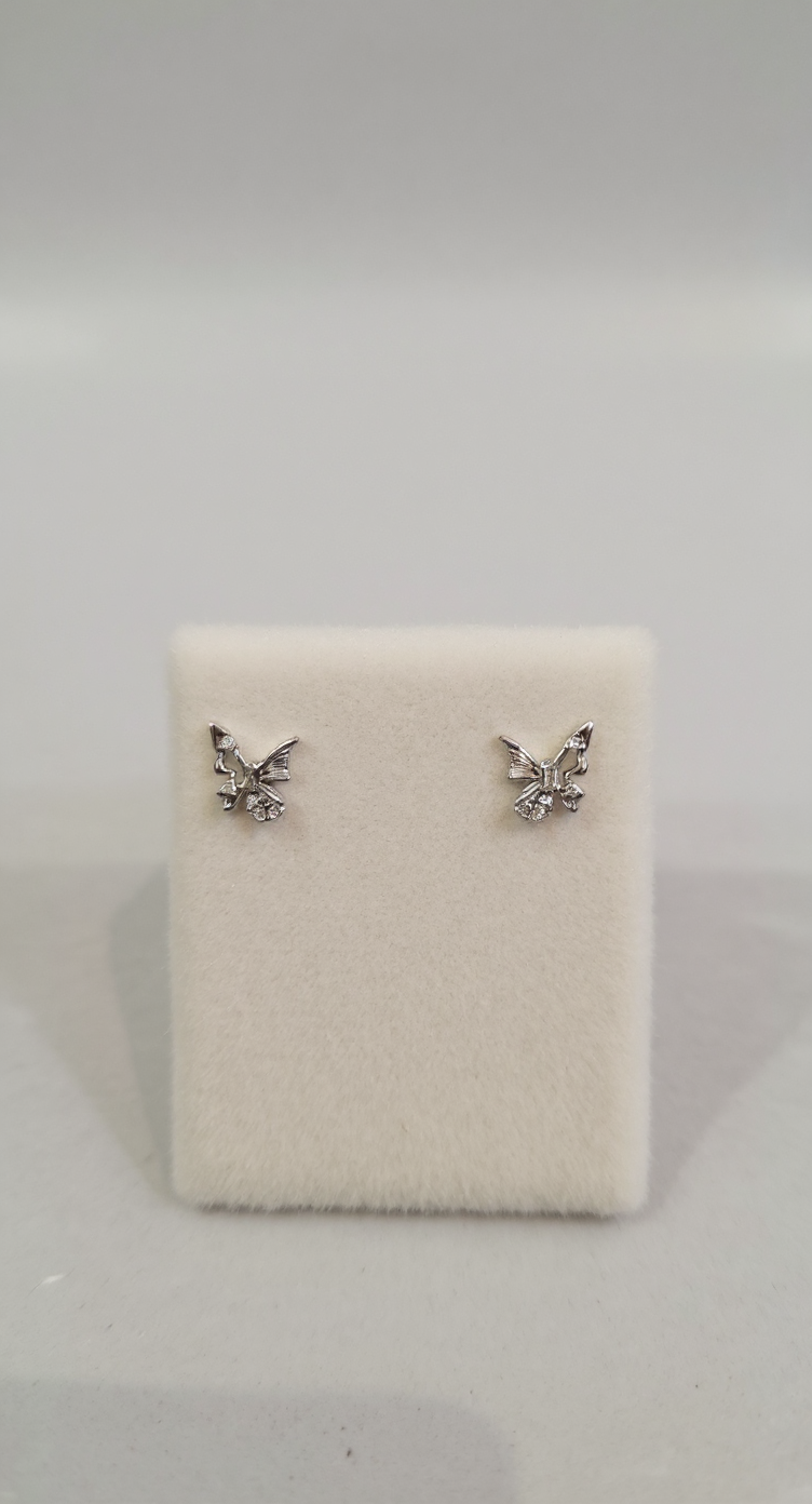 Openwork butterfly silver 1