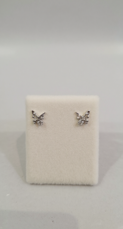 Openwork butterfly silver 1