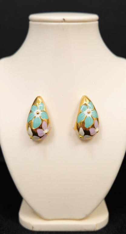 PEBBLO EARRINGS LIGHT BLUE 5