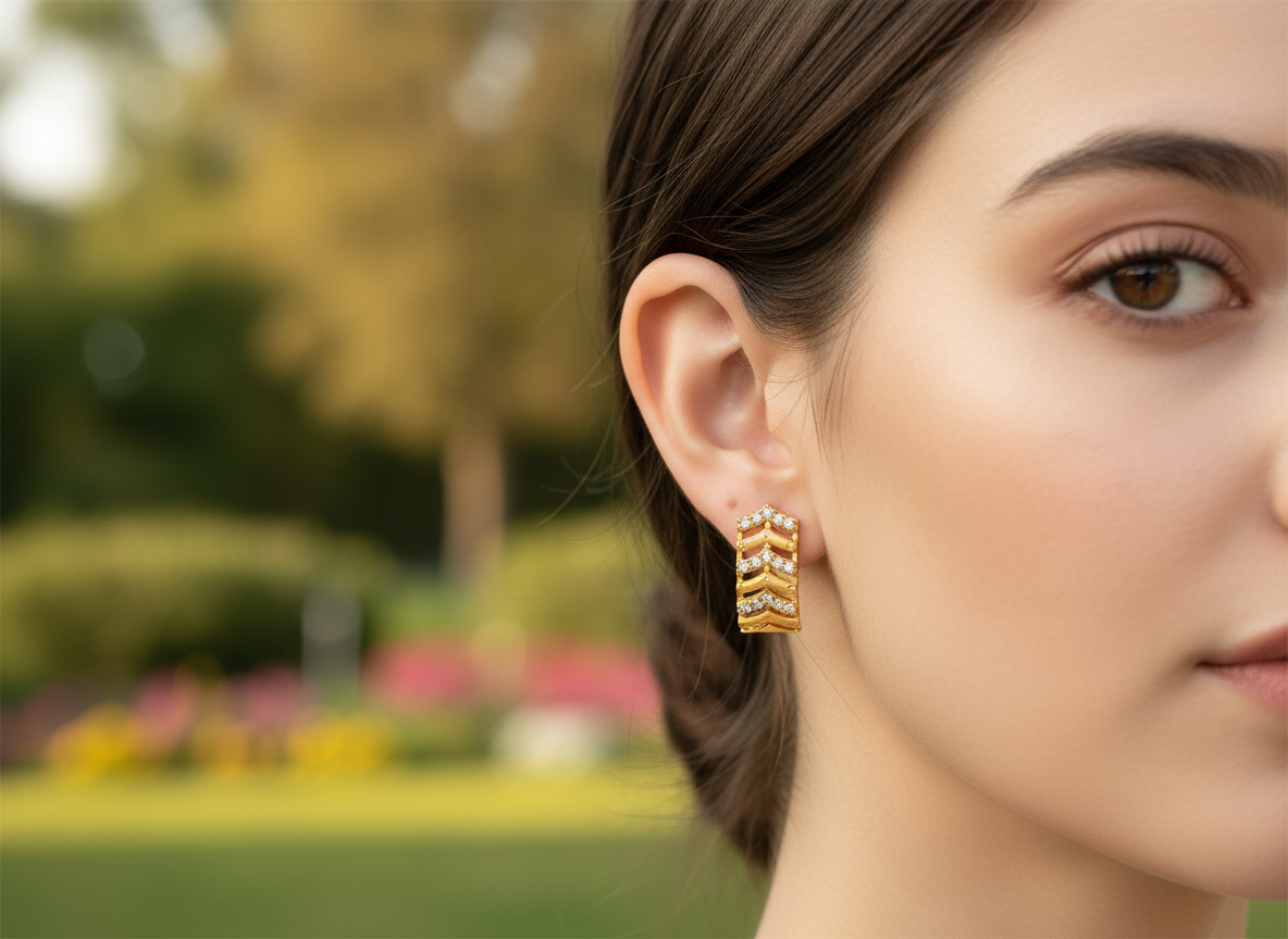 PETAL GLOSS J HOOPS 3