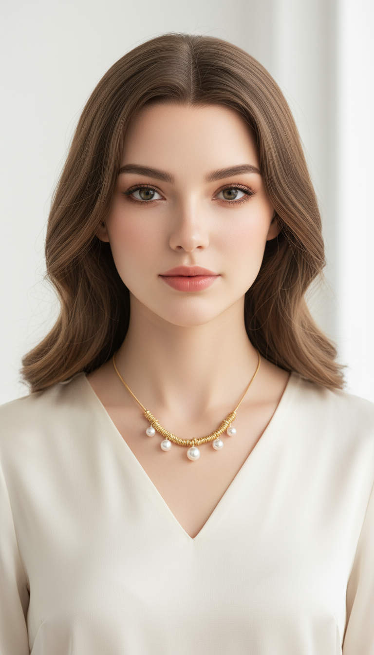 Silken Clustered Pearl 1