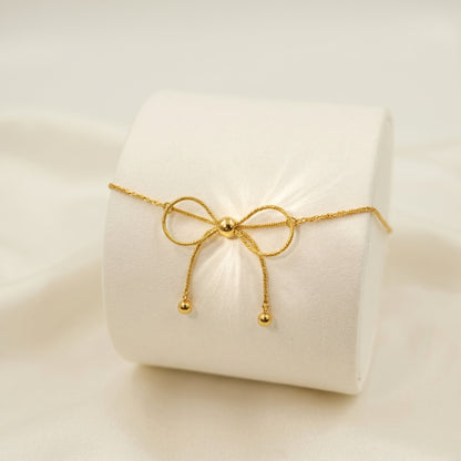 bow charm bracelet from house of eshita sahil
